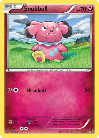 Snubbull 22/39 - XY Starter Set