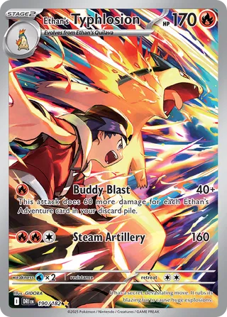 Ethan's Typhlosion 190/182 - Destined Rivals