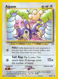 Aipom 26/111 - Neo Genesis