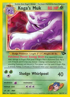 Koga's Muk 26/132 - Gym Challenge