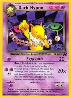 Dark Hypno 26/82 - Team Rocket