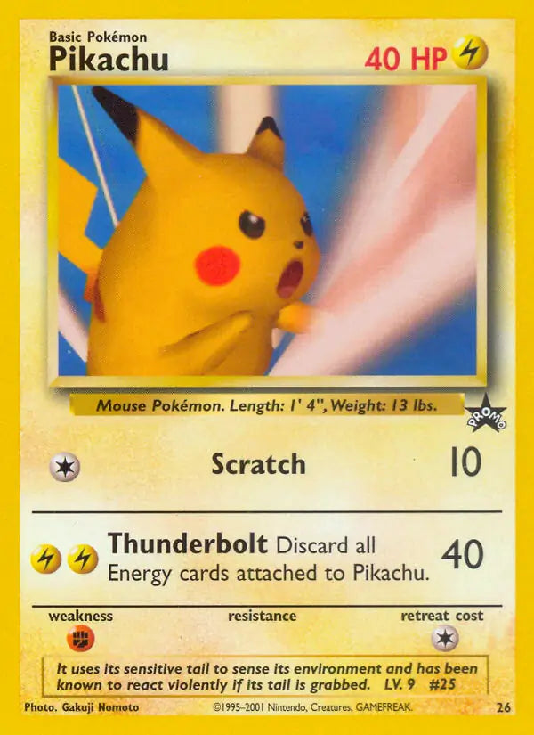 Pikachu 26 - WOTC Promo