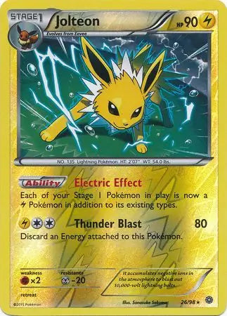 Jolteon 26/98 - Ancient Origins