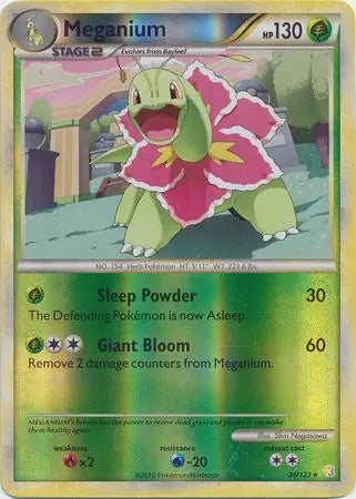 Meganium 26/123 - HeartGold & SoulSilver
