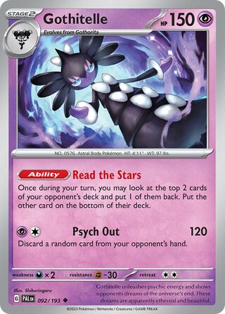 Gothitelle 092/193 - Paldea Evolved