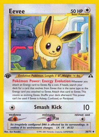 Eevee 38/75 - Neo Discovery