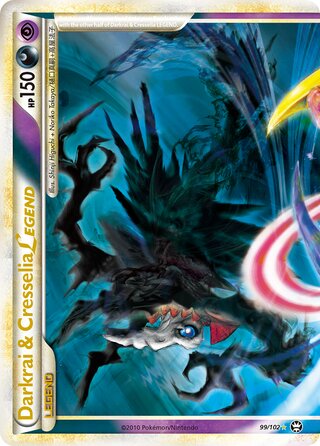Darkrai & Cresselia LEGEND 99/102 - Triumphant