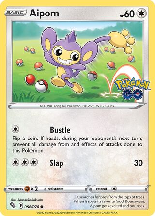 Aipom 056/078 - Pokémon GO