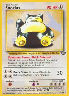 Snorlax 27/64 - Jungle