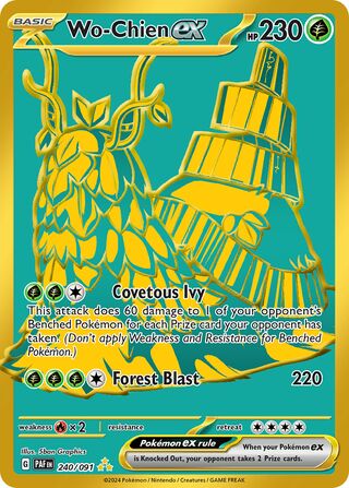 Wo-Chien ex 240/091 - Paldean Fates