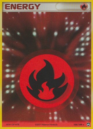 Fire Energy 104/108 - Power Keepers