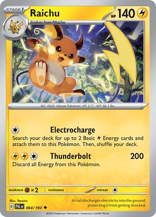 Raichu 064/193 - Paldea Evolved