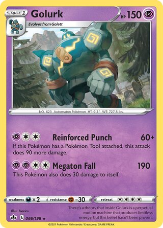 Golurk 066/198 - Chilling Reign