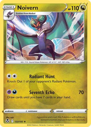 Noivern 133/195 - Silver Tempest