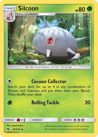 Silcoon 25/214 - Lost Thunder