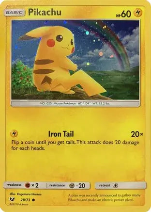 Pikachu Cracked Ice Holo 28 - Miscellaneous Promos