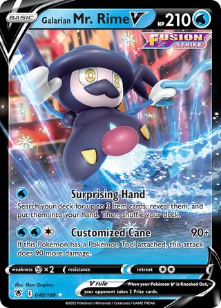 Galarian Mr. Rime V 049/189 - Astral Radiance