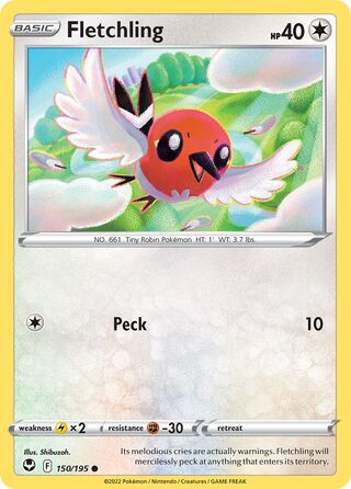 Fletchling 150/195 - Silver Tempest