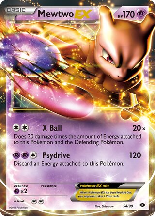Mewtwo-EX 54/99 - Next Destinies