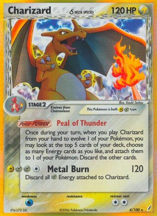Charizard 4/100 - Crystal Guardians