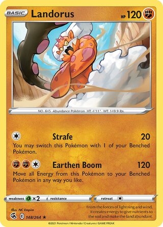 Landorus 148/264 - Fusion Strike