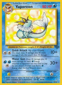 Vaporeon 28/64 - Jungle