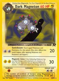 Dark Magneton 28/82 - Team Rocket