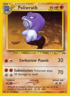 Poliwrath 28/75 - Neo Discovery