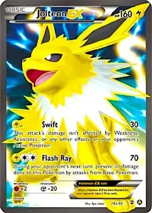 Jolteon EX 28a - Alternate Art Promos
