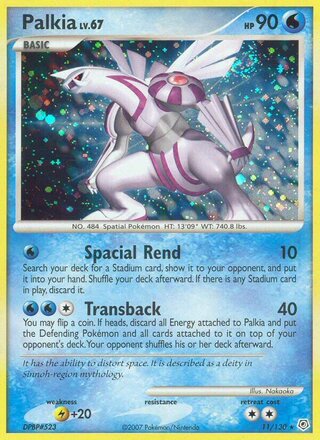 Palkia 11/130 - Diamond & Pearl Base