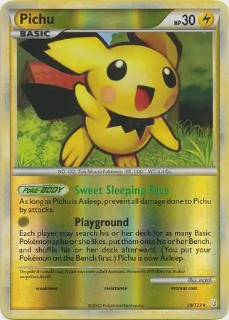 Pichu 28/123 - HeartGold & SoulSilver