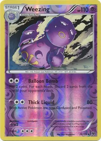 Weezing 28/124 - Fates Collide