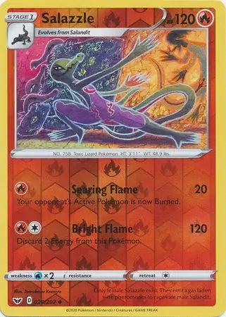 Salazzle 028/202 - Sword & Shield Base