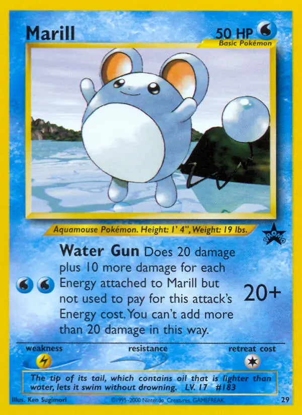 Marill 29 - WOTC Promo