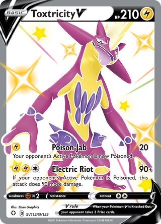 Toxtricity V SV112/SV122 - Shining Fates