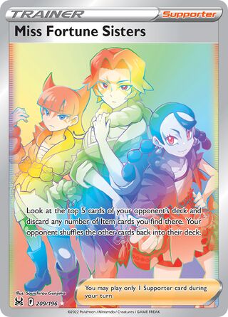 Miss Fortune Sisters 209/196 - Lost Origin