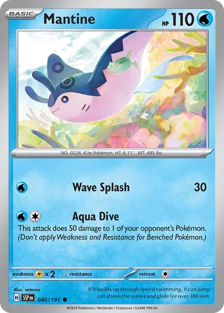 Mantine 040/191 - Surging Sparks