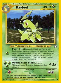 Bayleef 29/111 - Neo Genesis