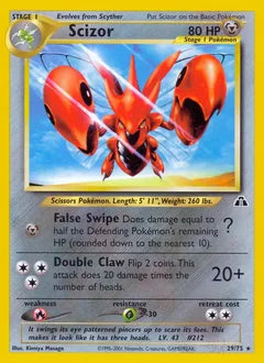 Scizor 29/75 - Neo Discovery