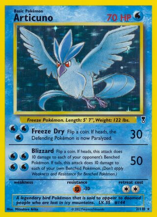 Articuno 2/110 - Legendary Collection