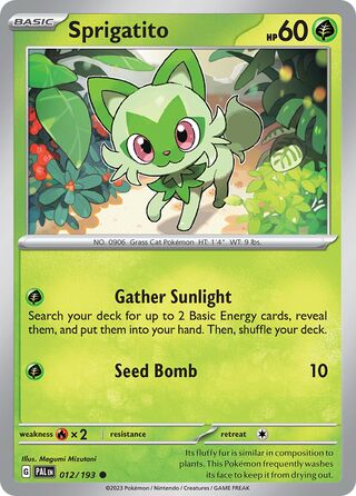 Sprigatito 012/193 - Paldea Evolved