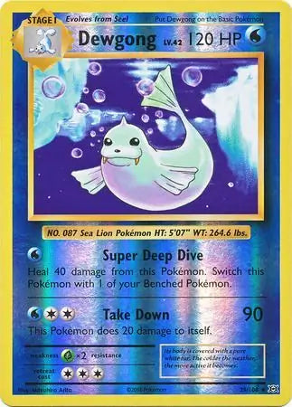 Dewgong 29/108 - Evolutions