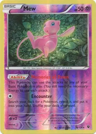 Mew 29/124 - Fates Collide