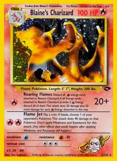 Blaine's Charizard 2/132 - Gym Challenge