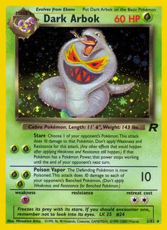 Dark Arbok 2/82 - Team Rocket