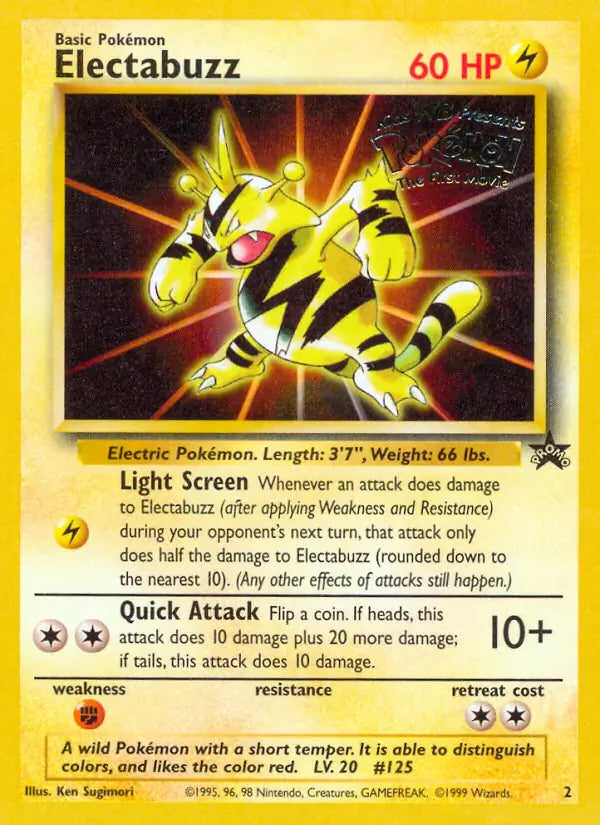 Electabuzz 2 - WOTC Promo