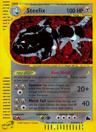 Steelix H29/H32 - Skyridge