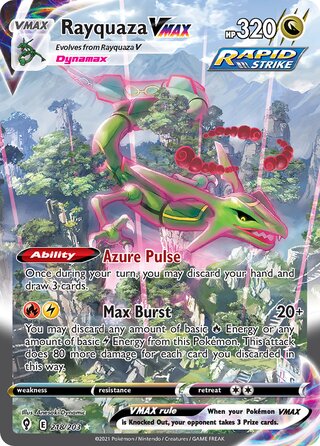 Rayquaza VMAX 218/203 - Evolving Skies