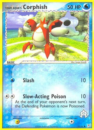 Team Aqua's Corphish 51/95 - Team Magma vs Team Aqua