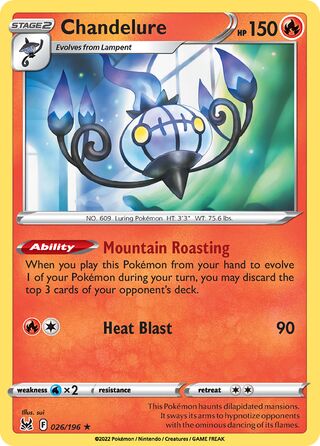 Chandelure 026/196 - Lost Origin